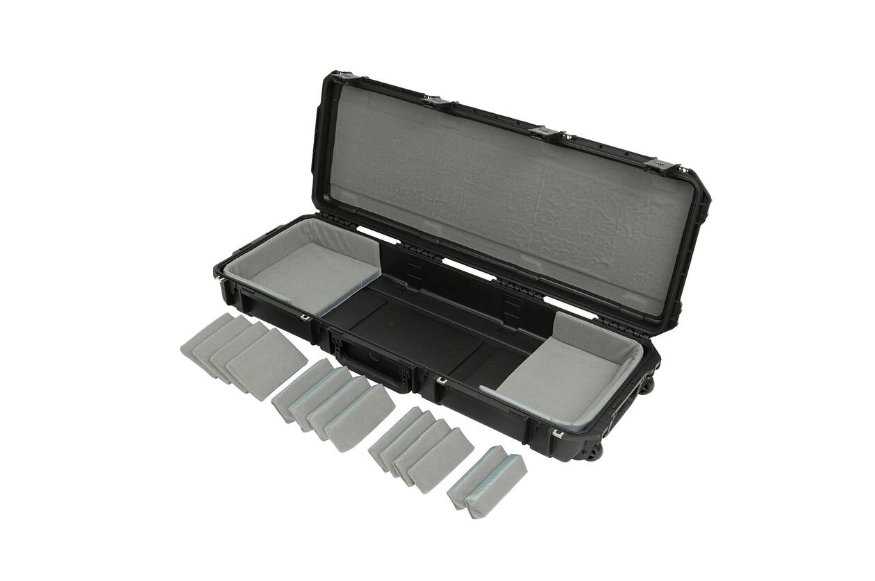 SKB - iSeries 4214-5 - Wasserdichter Koffer - Schwarz - Schmales 61-Tasten-Keyboard Einlage