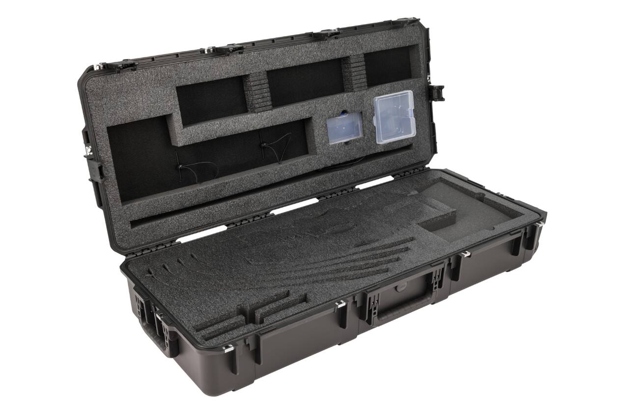 SKB - iSeries 4217-7 - Wasserdichter Koffer - Schwarz - Doppelte Recurve-Bogen Einlage