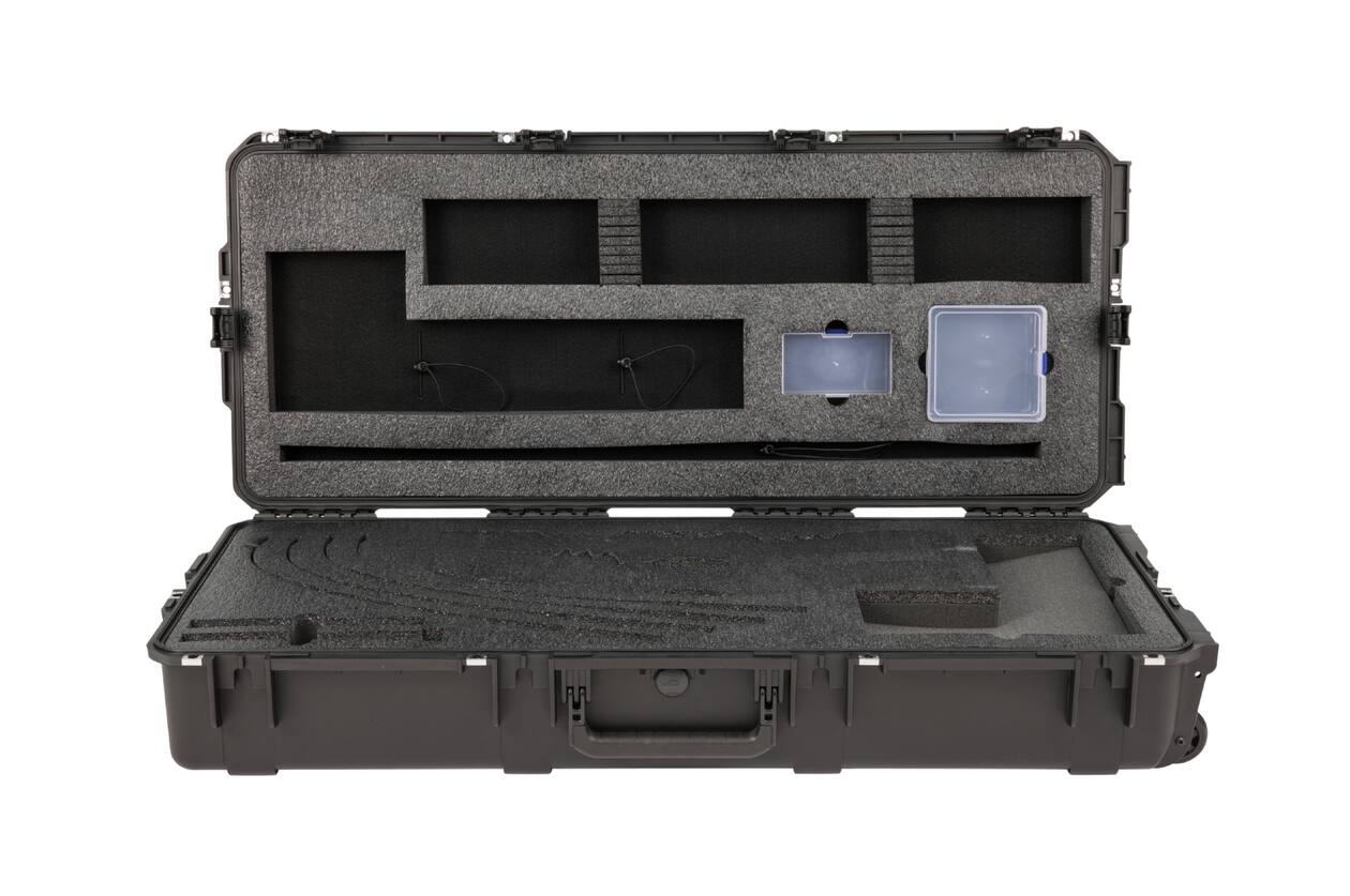 SKB - iSeries 4217-7 - Wasserdichter Koffer - Schwarz - Doppelte Recurve-Bogen Einlage