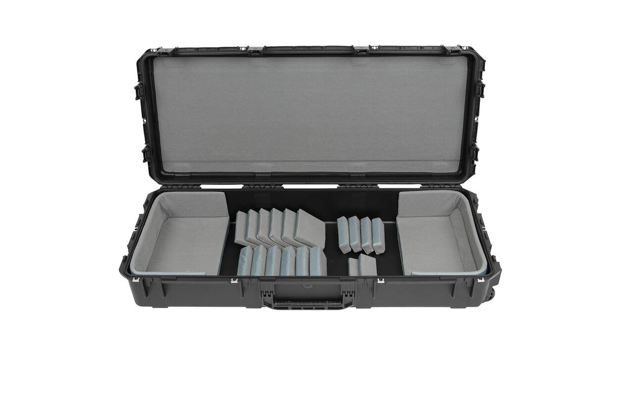 SKB - iSeries 3i-4719-8 - Wasserdichter Koffer - Schwarz - 61-Tasten Breites Keyboard Think Tank Trennwände Innenraum