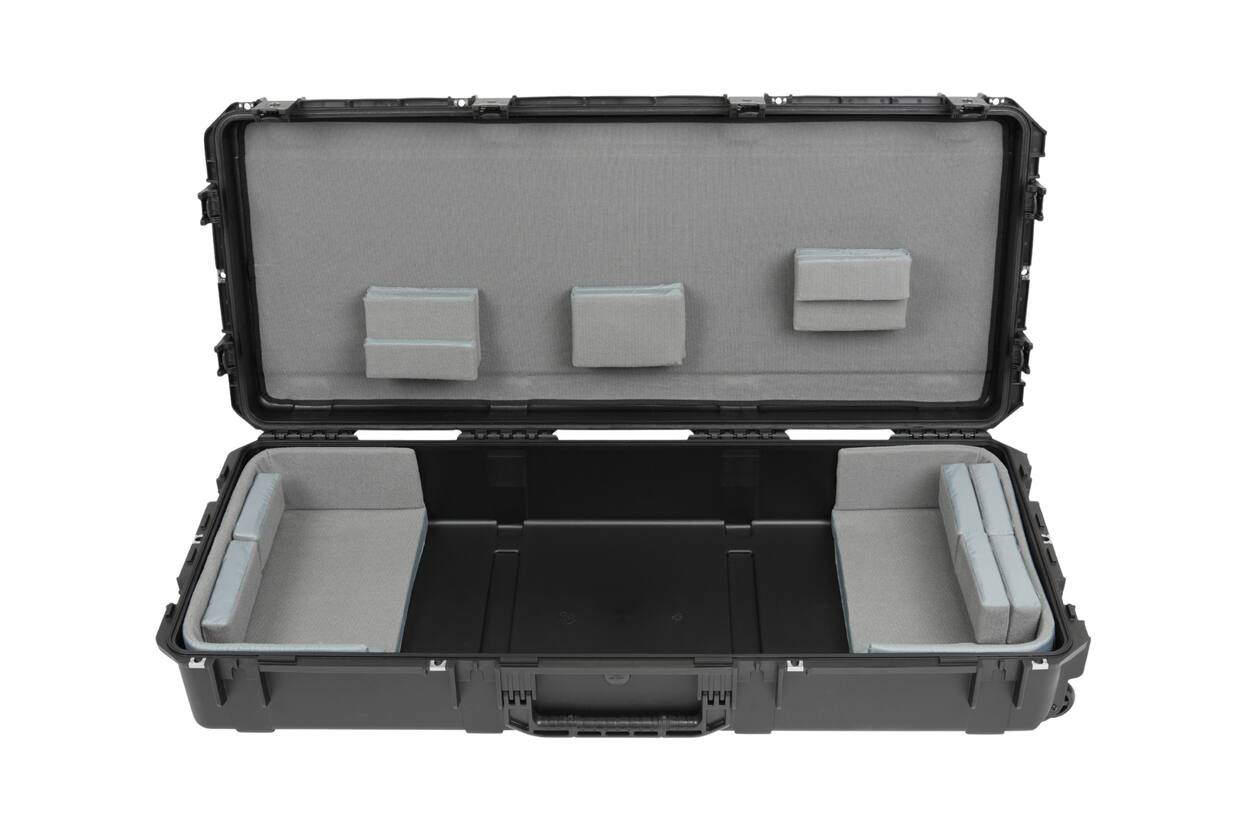 SKB - iSeries 3i-4719-8 - Wasserdichter Koffer - Schwarz - 61-Tasten Breites Keyboard Think Tank Trennwände Innenraum