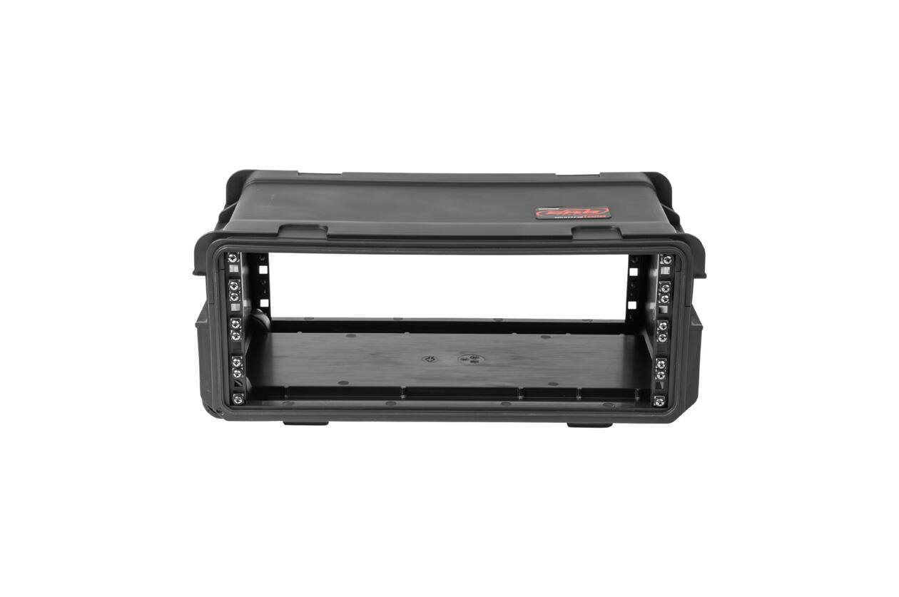 SKB - 4U Injektionsgeformtes - 28 cm Tief Rack - mit Rollen und Griff