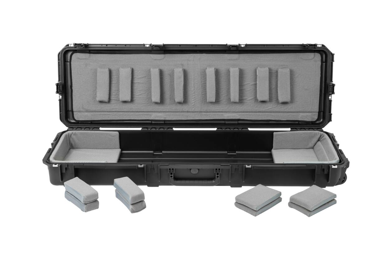 SKB - iSeries 5014-6 - Wasserdichter Koffer - Schwarz - 76-Tasten Keyboard Think Tank Innenraum