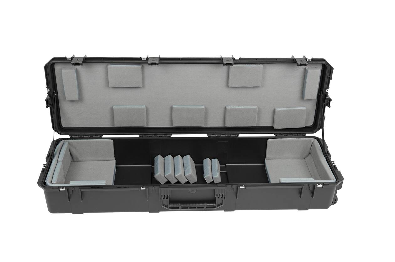 SKB - iSeries 3i-5616-9 - Wasserdichter Koffer - Schwarz - 88-Tasten Schmal Keyboard Think Tank Trennwände Innenraum