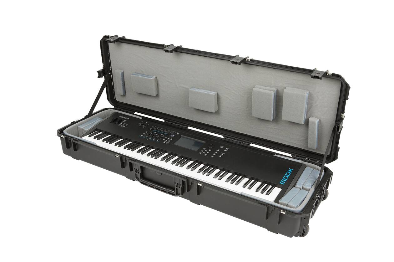 SKB - iSeries 3i-6018-8 - Wasserdichter Koffer - Schwarz - 88-Tasten Keyboard Think Tank Trennwände Innenraum