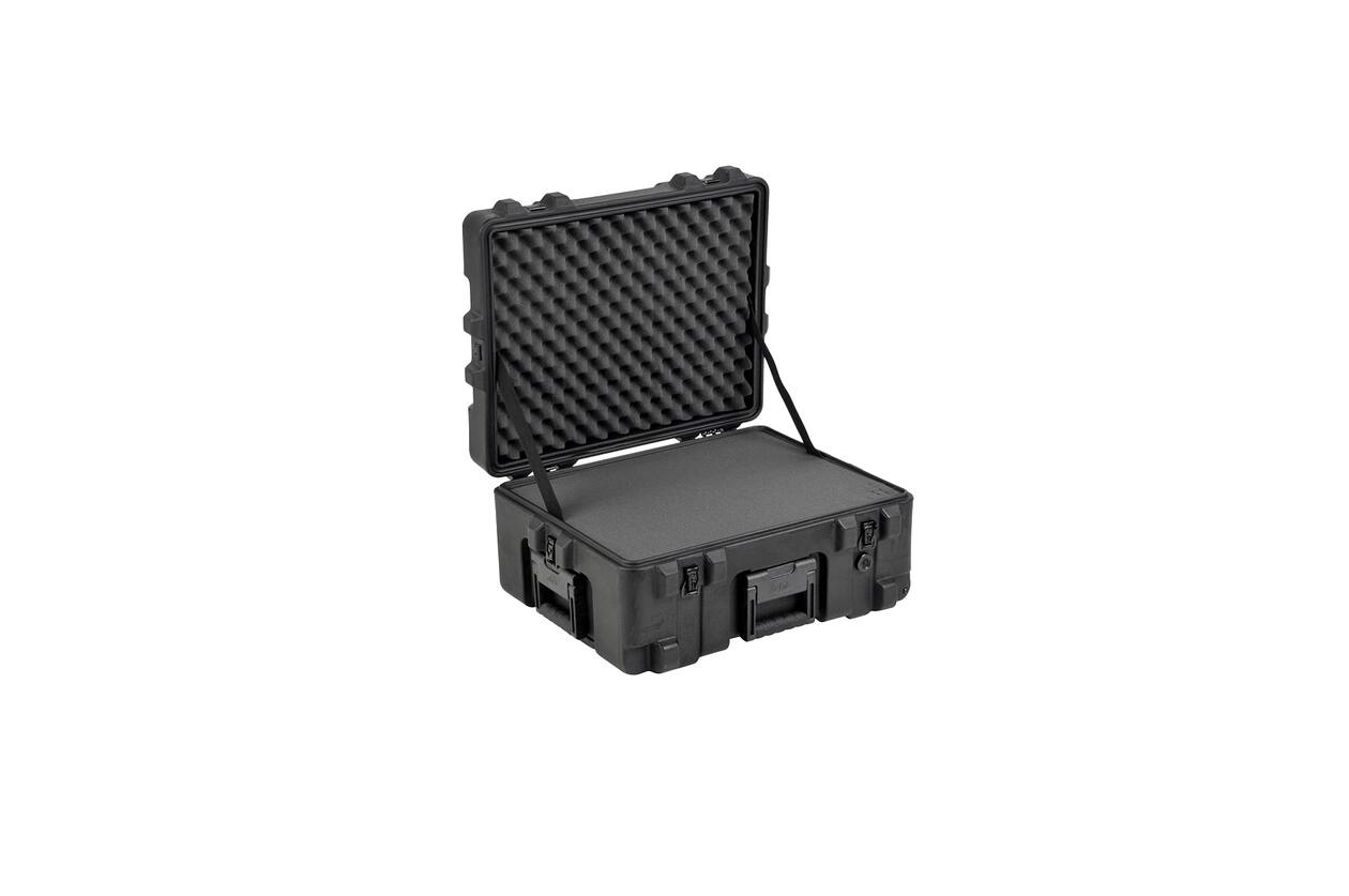 SKB - rSeries 2217-10 - Wasserdichter Koffer - Schwarz - mit Rollen - Mit Würfelschaumstoff