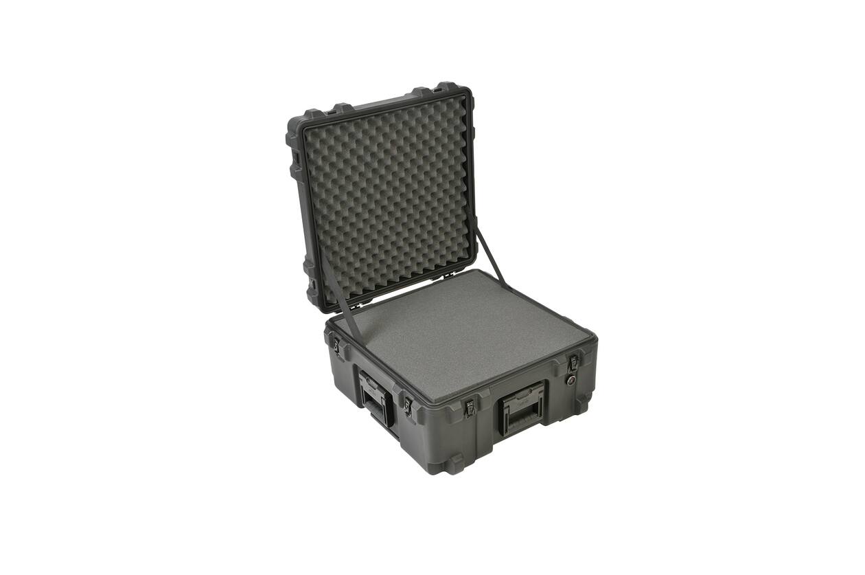 SKB - rSeries 3R-2222-12 - Wasserdichter Koffer - Schwarz - Würfelschaumstoff - mit Rollen