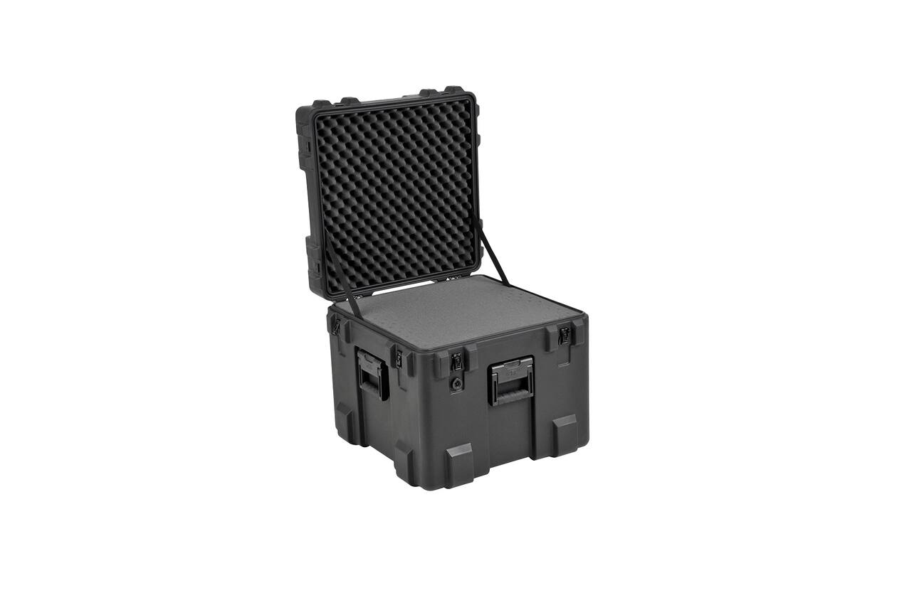 SKB - rSeries 2222-20 - Wasserdichter Koffer - Schwarz - Mit Würfelschaumstoff