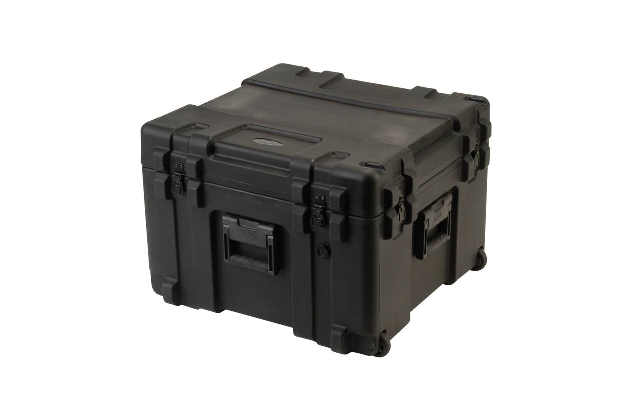 SKB - rSeries 3R-2423-17 - Wasserdichter Koffer - Schwarz - mit Rollen - Würfelschaumstoff