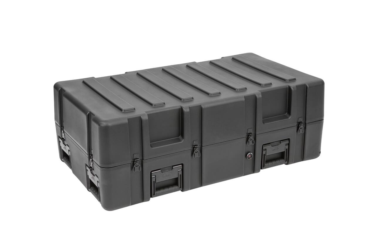 SKB - rSeries 4222-14 - Wasserdichter Koffer - Schwarz - mit Rollen - Mit Lagenschaumstoff