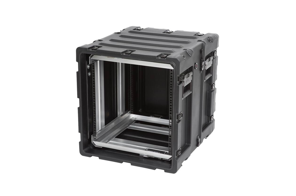 SKB - 3RR Serie - 11U Herausnehmbares Shock Rack - Schwarz - 20-Zoll Tief