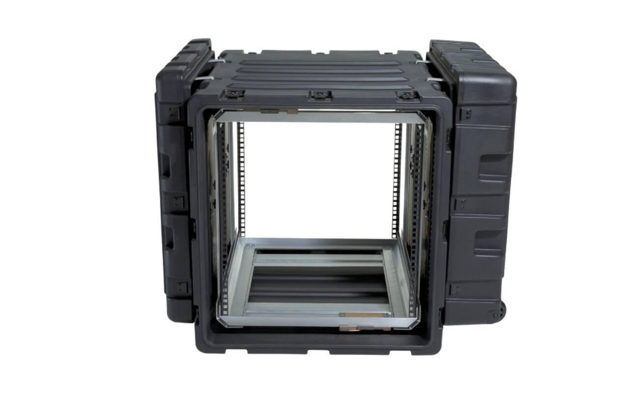 SKB - 3RR Serie - 11U Herausnehmbares Shock Rack - Schwarz - 24-Zoll Tief
