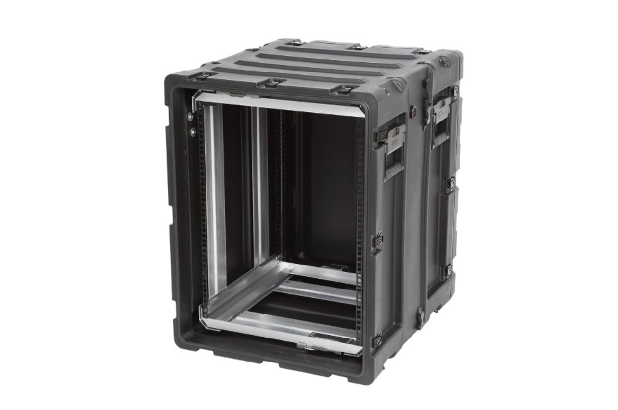 SKB - 3RR Serie - 14U Herausnehmbares Shock Rack - Schwarz - 20-Zoll Tief
