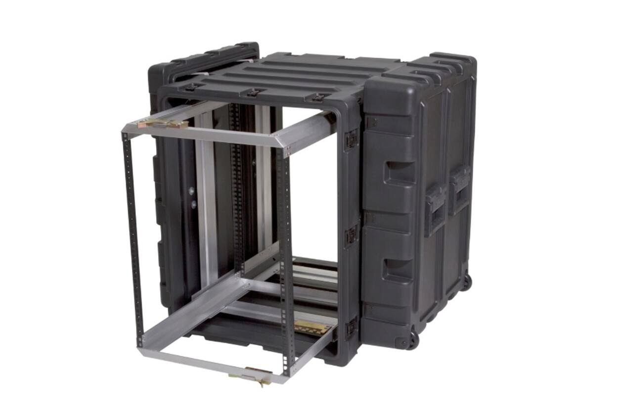 SKB - 3RR Serie - 14U Herausnehmbares Shock Rack - Schwarz - 24-Zoll Tief