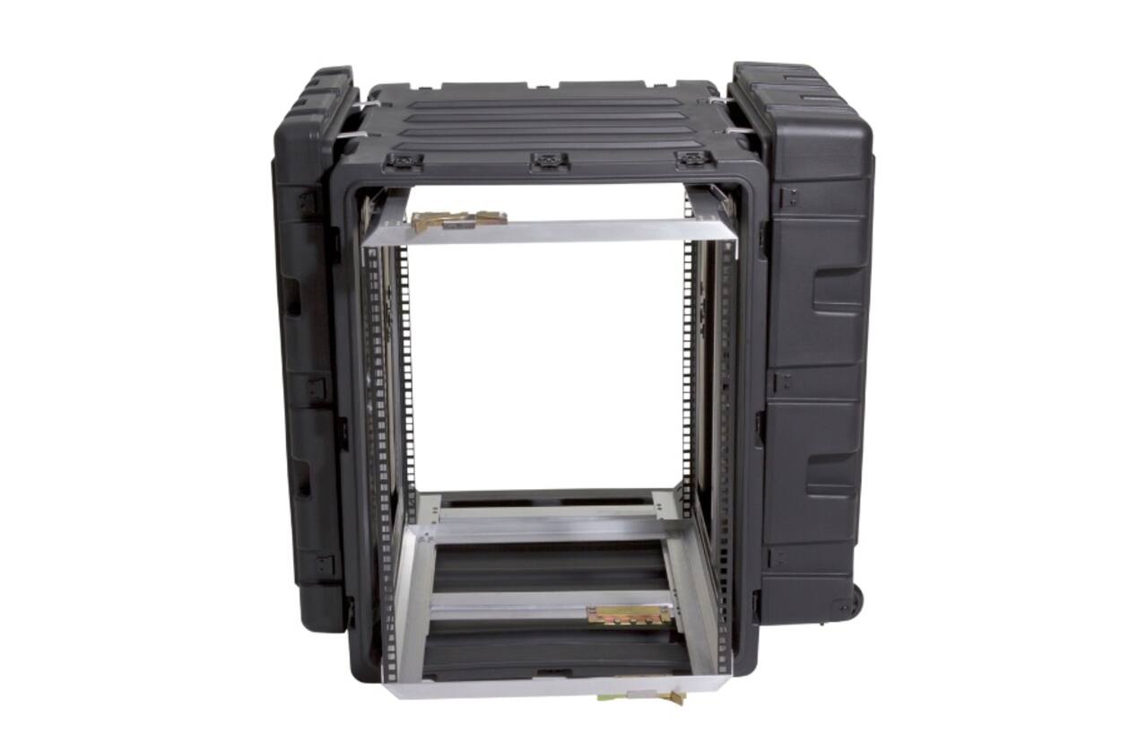 SKB - 3RR Serie - 14U Herausnehmbares Shock Rack - Schwarz - 24-Zoll Tief