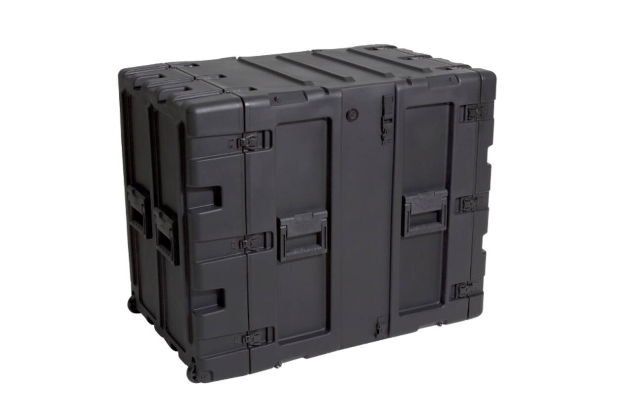 SKB - 3RR Serie - 14U Herausnehmbares Shock Rack - Schwarz - 24-Zoll Tief