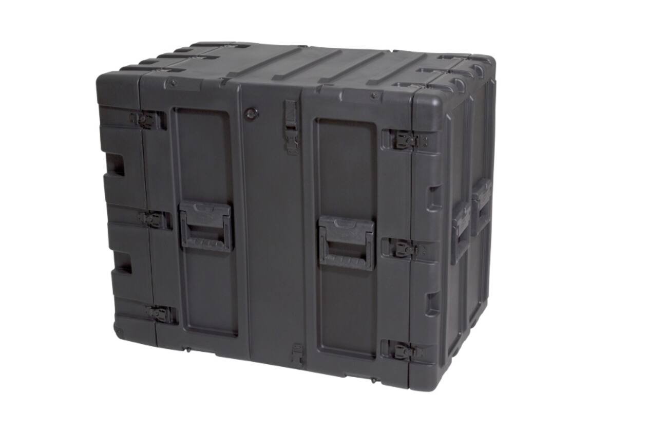 SKB - 3RR Serie - 14U Herausnehmbares Shock Rack - Schwarz - 24-Zoll Tief