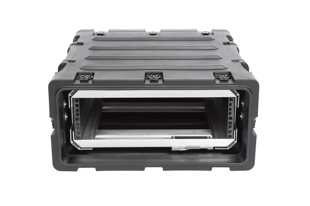 SKB - 3RR Serie - 3U Herausnehmbares Shock Rack - Schwarz - 20-Zoll Tief