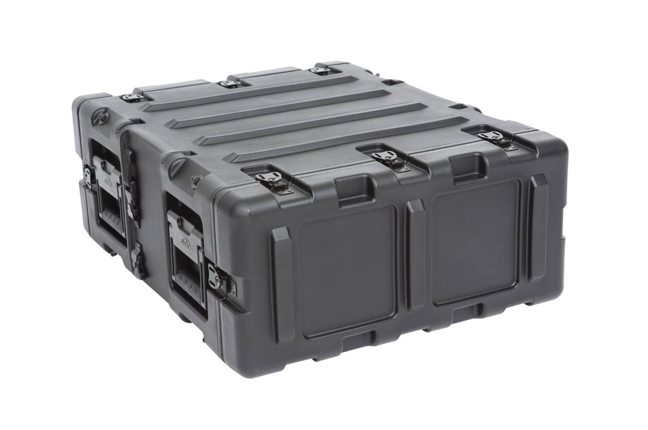 SKB - 3RR Serie - 3U Herausnehmbares Shock Rack - Schwarz - 20-Zoll Tief