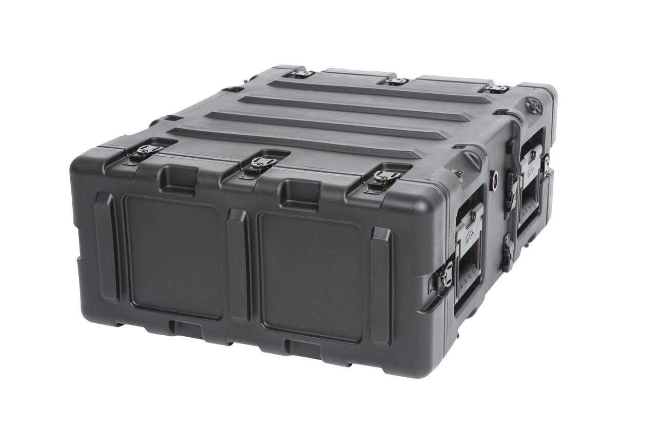 SKB - 3RR Serie - 3U Herausnehmbares Shock Rack - Schwarz - 20-Zoll Tief