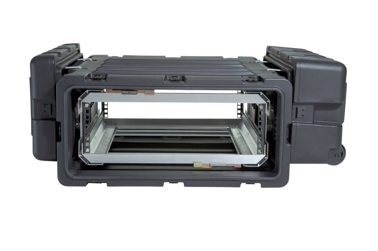 SKB - 3RR Serie - 3U Herausnehmbares Shock Rack - Schwarz - 24-Zoll Tief