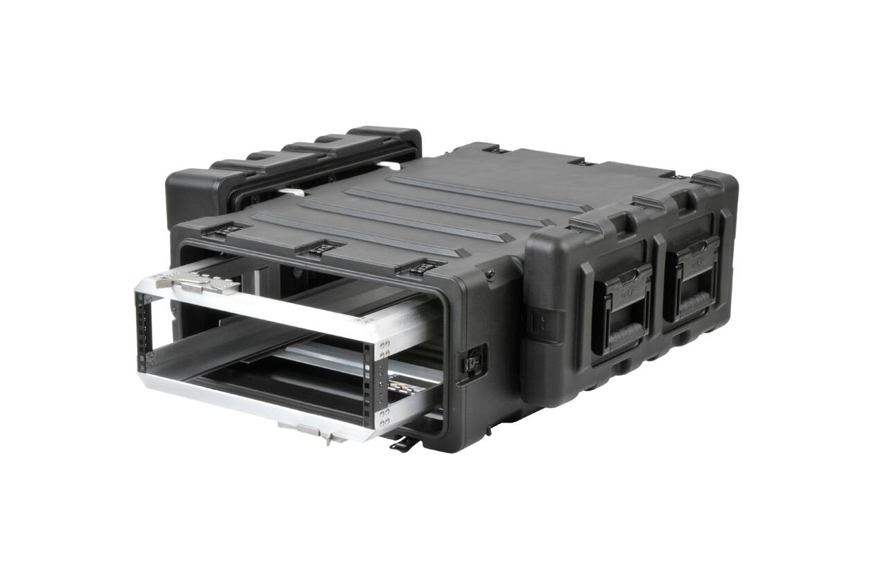 SKB - 3RR Serie - 3U Herausnehmbares Shock Rack - Schwarz - 30-Zoll Tief