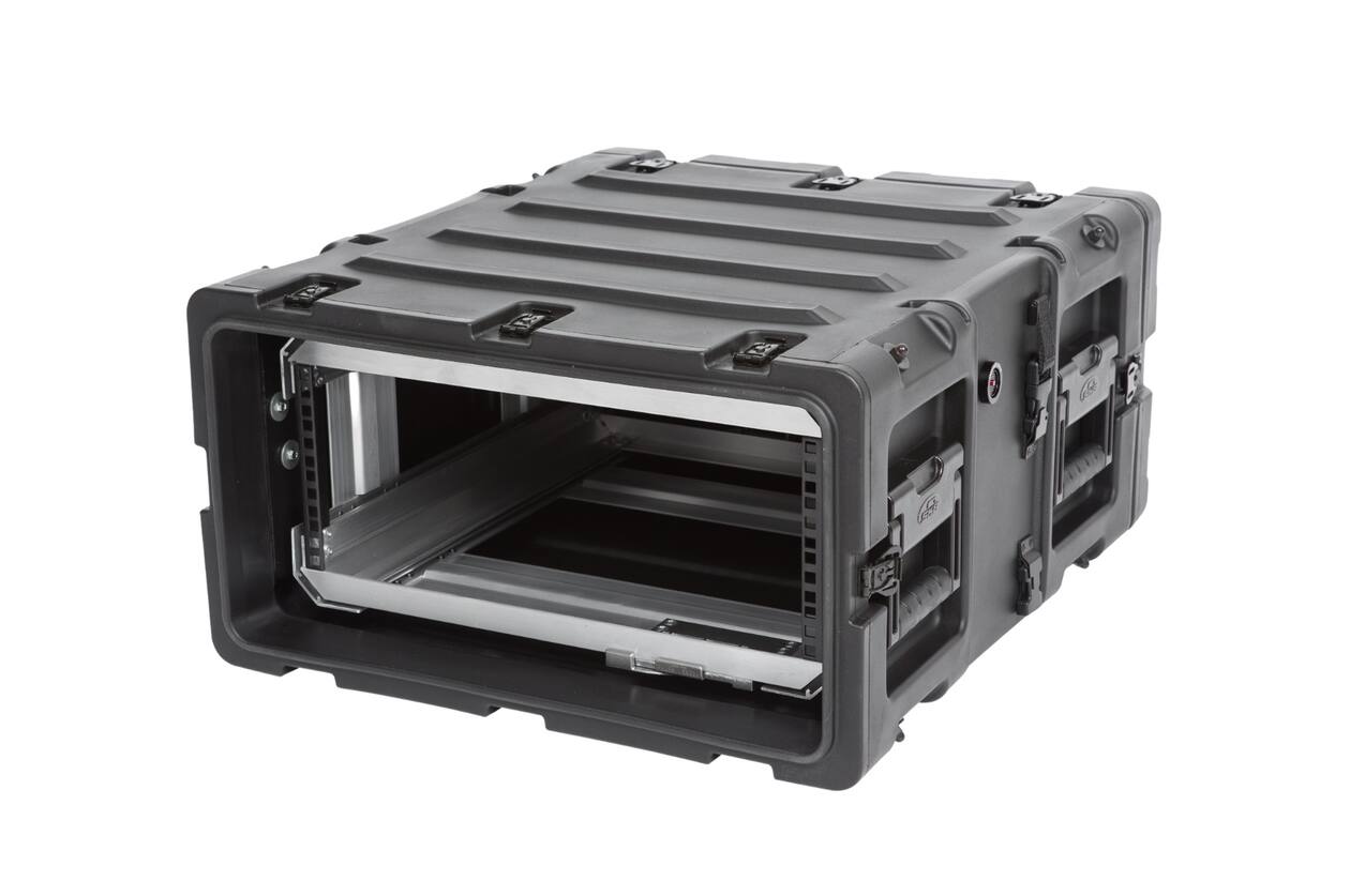 SKB - 3RR Serie - 4U Herausnehmbares Shock Rack - Schwarz - 20-Zoll Tief