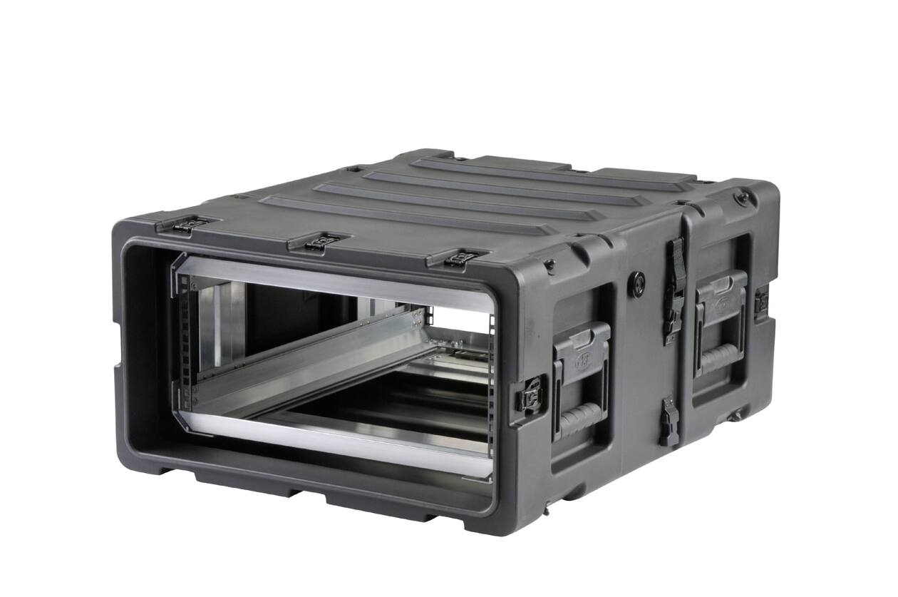 SKB - 3RR Serie - 4U Herausnehmbares Shock Rack - Schwarz - 24-Zoll Tief