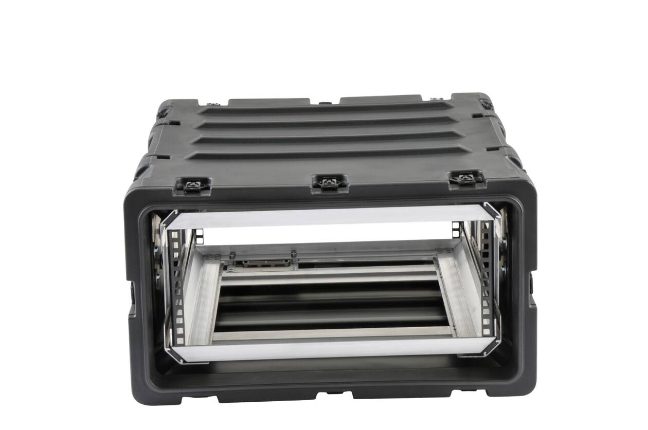 SKB - 3RR Serie - 4U Herausnehmbares Shock Rack - Schwarz - 24-Zoll Tief
