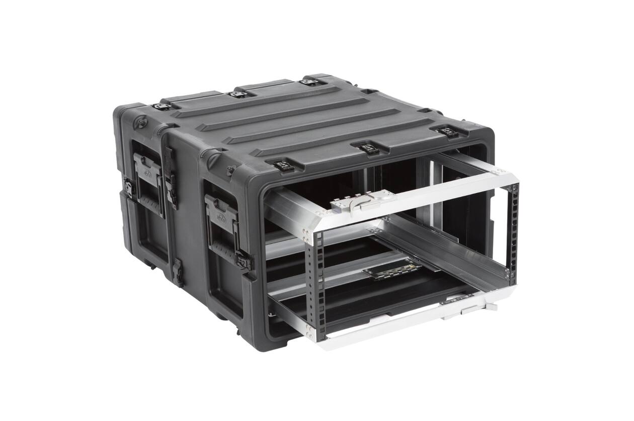 SKB - 3RR Serie - 5U Herausnehmbares Shock Rack - Schwarz - 20-Zoll Tief