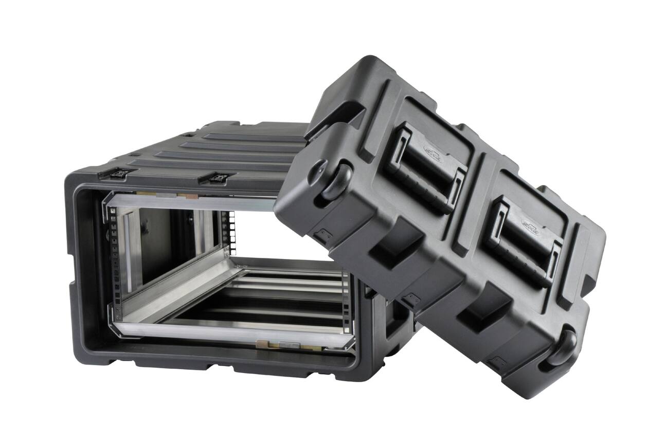 SKB - 3RR Serie - 5U Herausnehmbares Shock Rack - Schwarz - 24-Zoll Tief