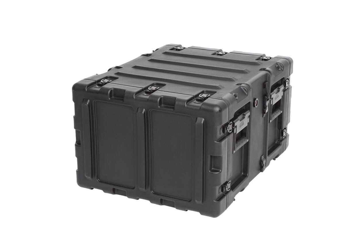 SKB - 3RR Serie - 6U Herausnehmbares Shock Rack - Schwarz - 20-Zoll Tief