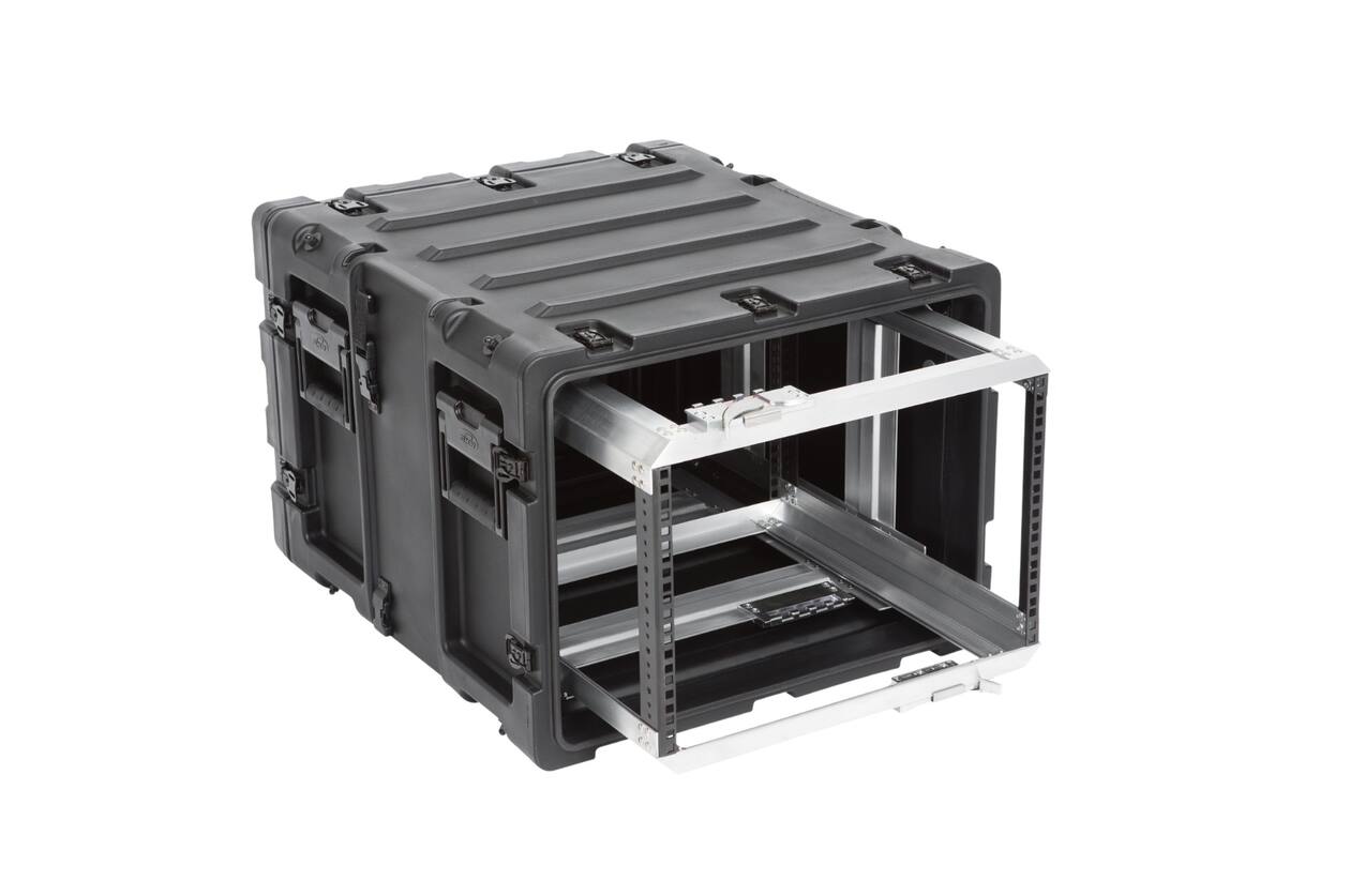 SKB - 3RR Serie - 7U Herausnehmbares Shock Rack - Schwarz - 20-Zoll Tief