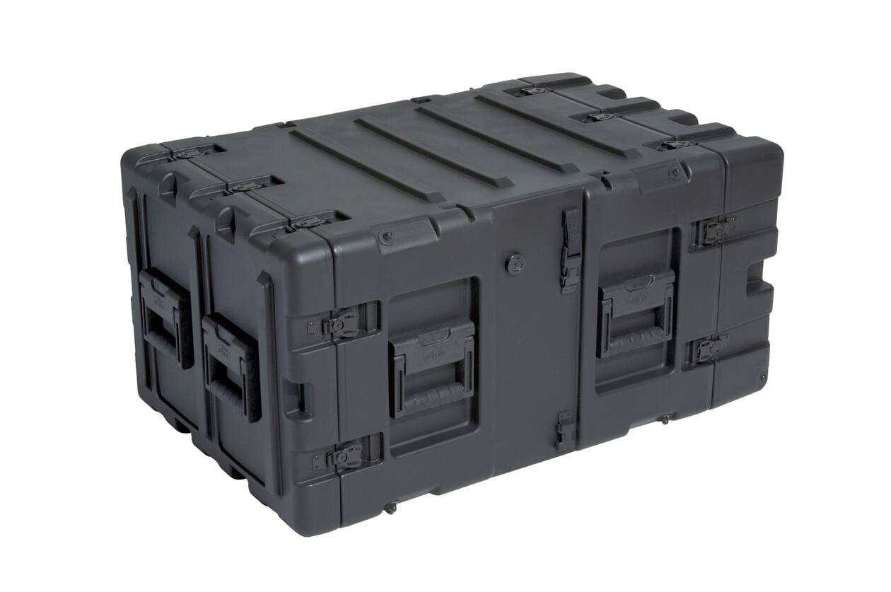 SKB - 3RR Serie - 7U Herausnehmbares Shock Rack - Schwarz - 24-Zoll Tief