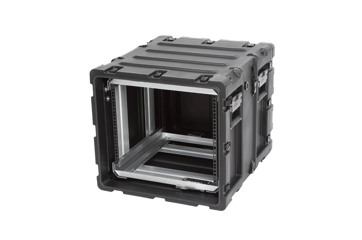 SKB - 3RR Serie - 9U Herausnehmbares Shock Rack - Schwarz - 20-Zoll Tief