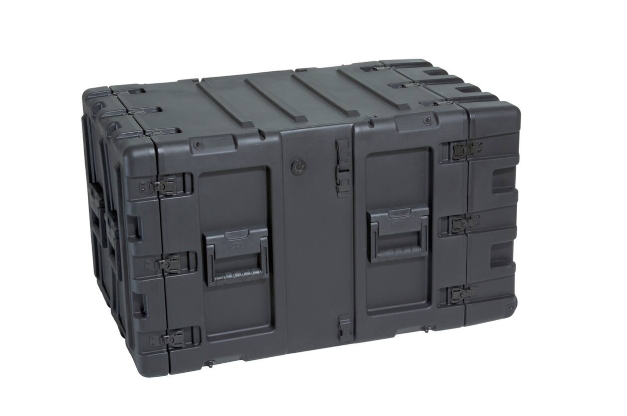 SKB - 3RR Serie - 9U Herausnehmbares Shock Rack - Schwarz - 24-Zoll Tief