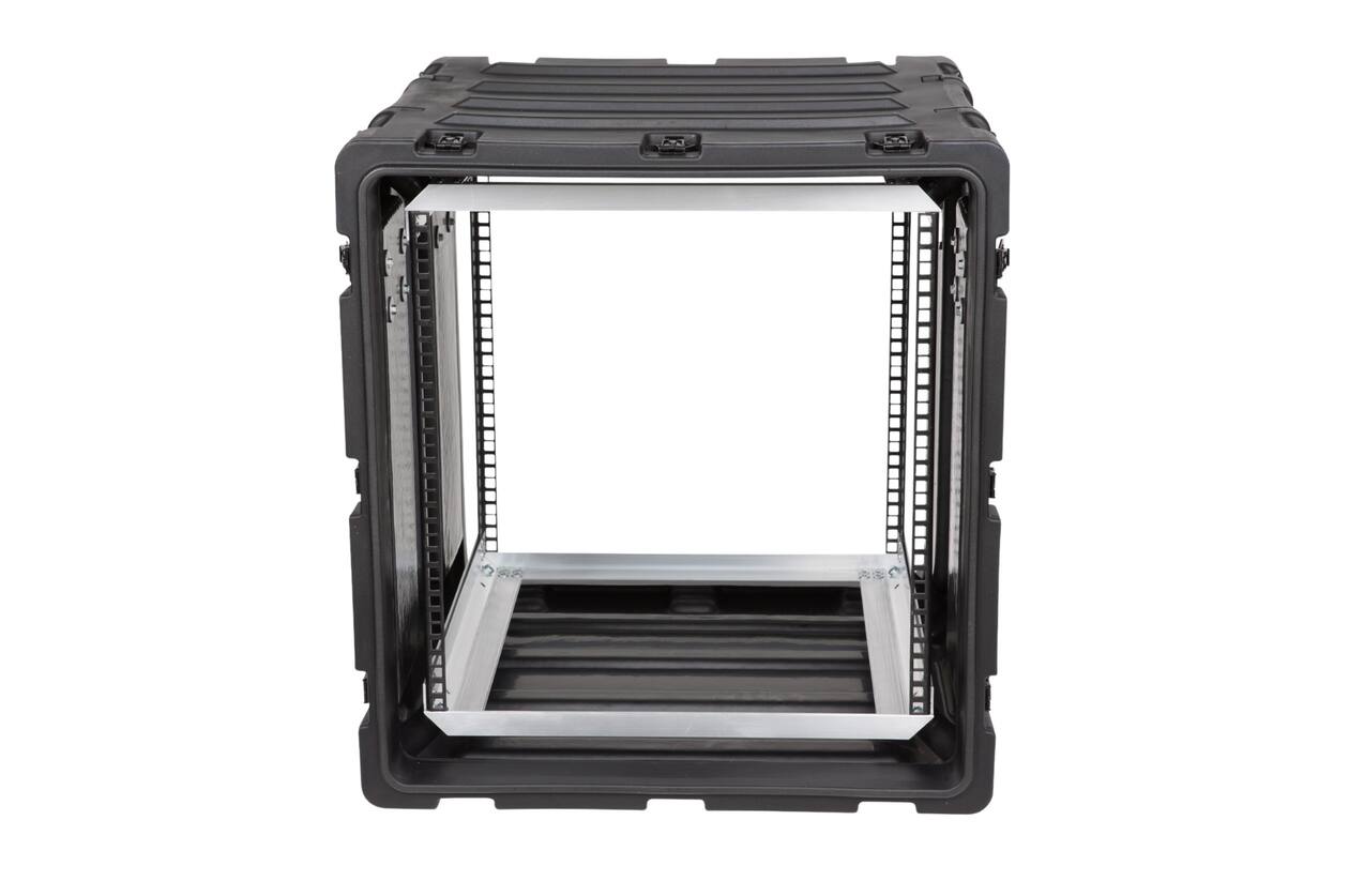 SKB - 3RS Serie - 11U Nicht-Herausnehmbares Shock Rack - Schwarz - 20-Zoll Tief