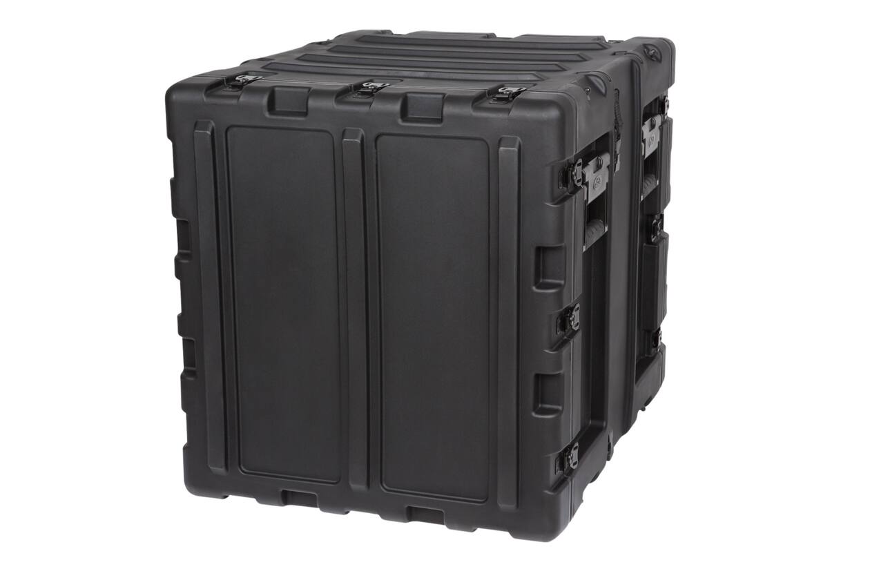 SKB - 3RS Serie - 11U Nicht-Herausnehmbares Shock Rack - Schwarz - 20-Zoll Tief