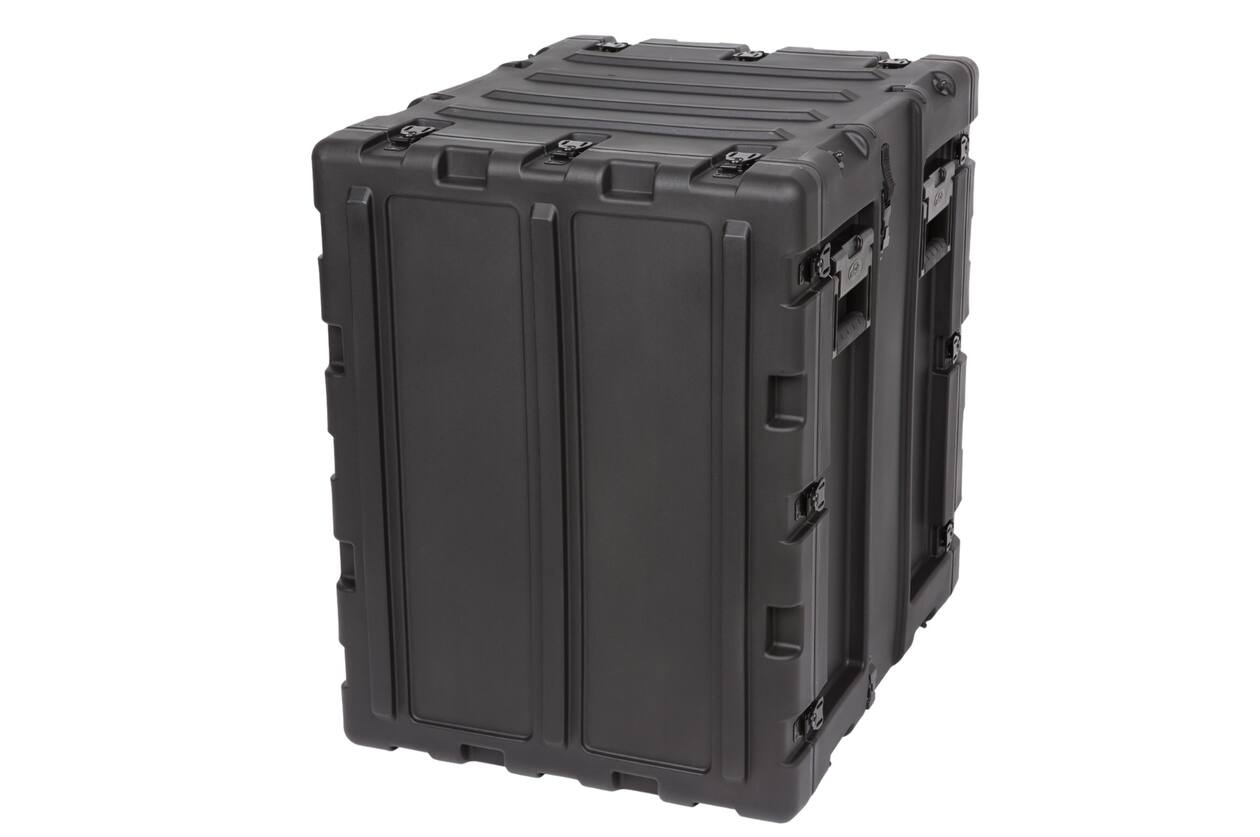 SKB - 3RS Serie - 14U Nicht-Herausnehmbares Shock Rack - Schwarz - 20-Zoll Tief