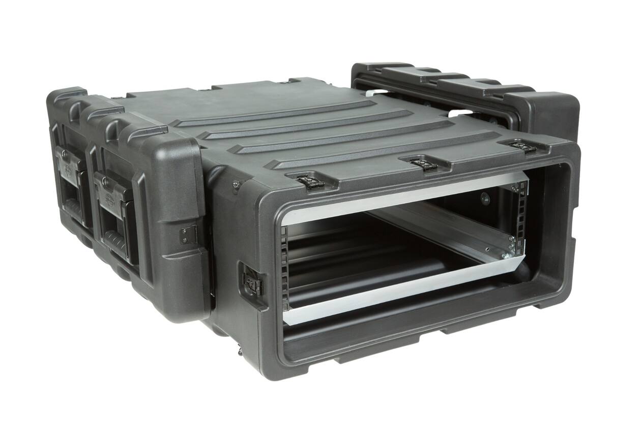 SKB - 3RS Serie - 3U Nicht-Herausnehmbares Shock Rack - Schwarz - 30-Zoll Tief