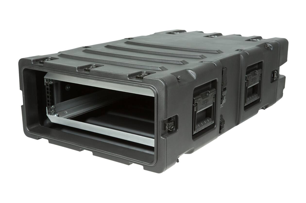 SKB - 3RS Serie - 3U Nicht-Herausnehmbares Shock Rack - Schwarz - 30-Zoll Tief