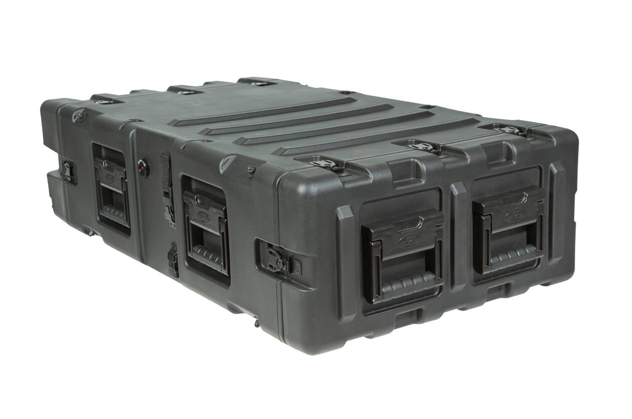 SKB - 3RS Serie - 3U Nicht-Herausnehmbares Shock Rack - Schwarz - 30-Zoll Tief
