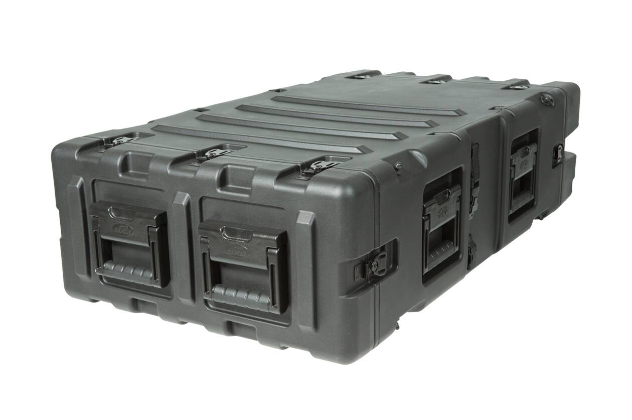 SKB - 3RS Serie - 3U Nicht-Herausnehmbares Shock Rack - Schwarz - 30-Zoll Tief