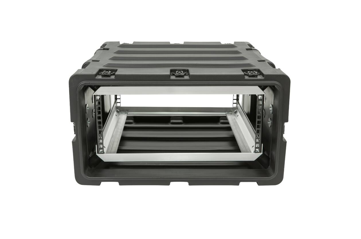 SKB - 3RS Serie - 4U Nicht-Herausnehmbares Shock Rack - Schwarz - 20-Zoll Tief