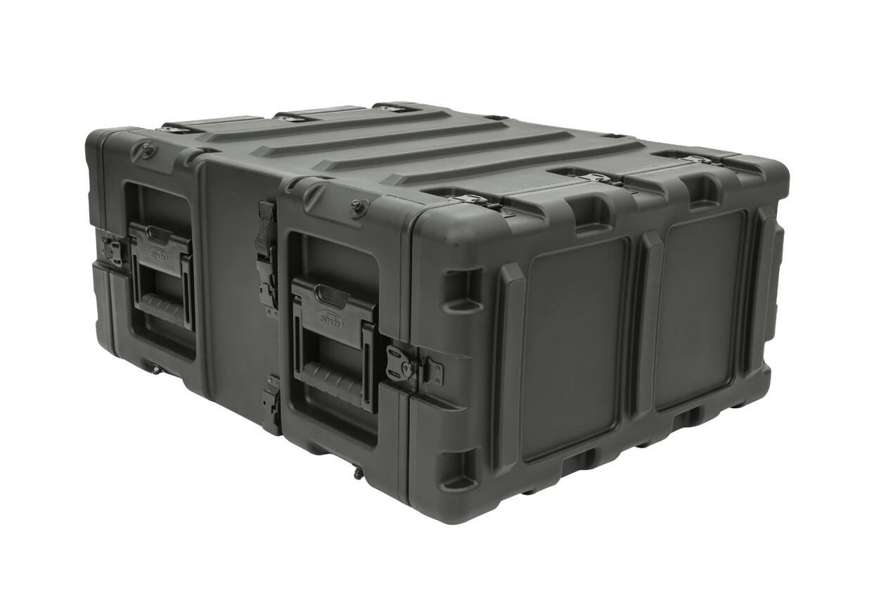 SKB - 3RS Serie - 4U Nicht-Herausnehmbares Shock Rack - Schwarz - 20-Zoll Tief