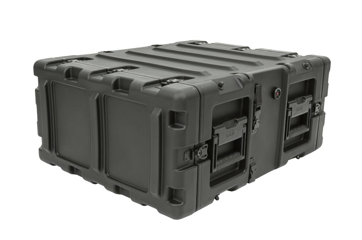 SKB - 3RS Serie - 4U Nicht-Herausnehmbares Shock Rack - Schwarz - 20-Zoll Tief