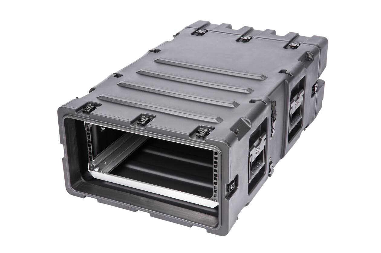 SKB - 3RS Serie - 4U Nicht-Herausnehmbares Shock Rack - Schwarz - 30-Zoll Tief