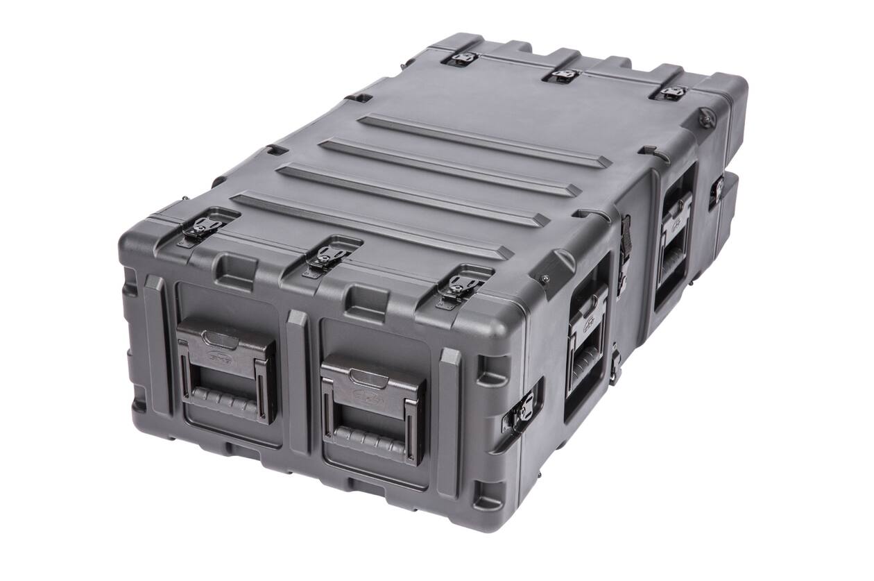 SKB - 3RS Serie - 4U Nicht-Herausnehmbares Shock Rack - Schwarz - 30-Zoll Tief
