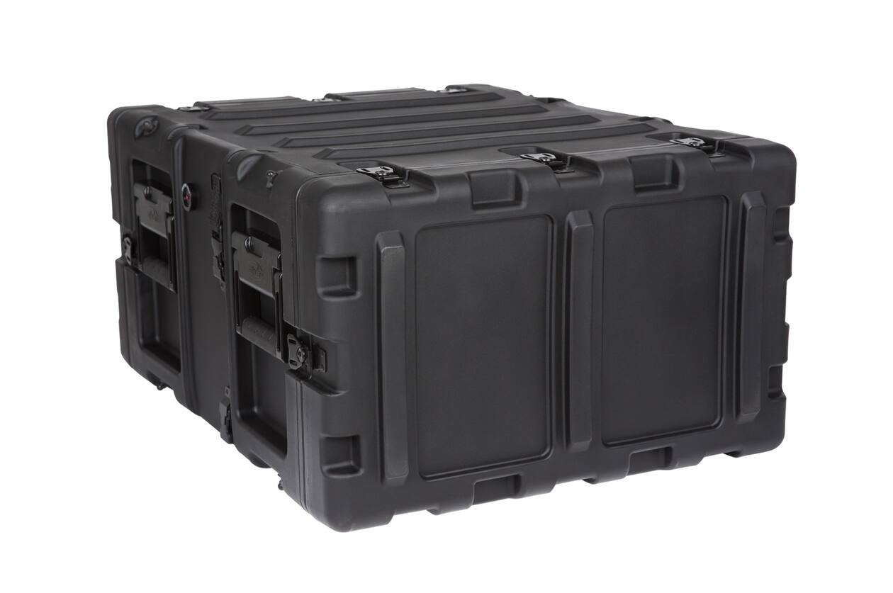 SKB - 3RS Serie - 5U Nicht-Herausnehmbares Shock Rack - Schwarz - 20-Zoll Tief