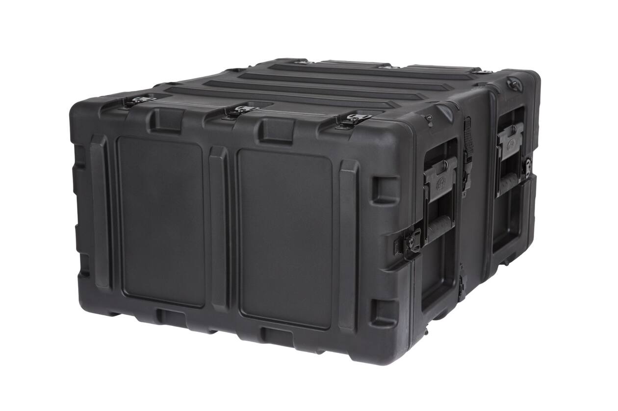 SKB - 3RS Serie - 5U Nicht-Herausnehmbares Shock Rack - Schwarz - 20-Zoll Tief